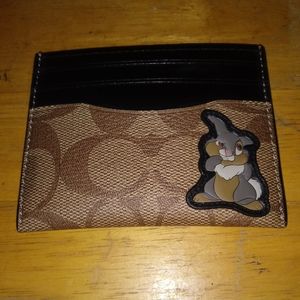 Disney Coach Credit card Holder